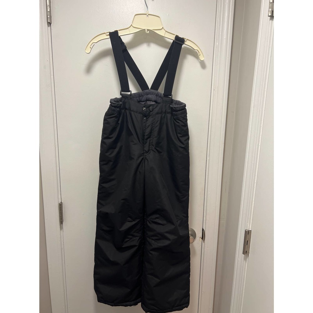 * ICEBURG  KIDS BOYS GIRLS BLACK WINTER SKI SNOW PANTS BIBS